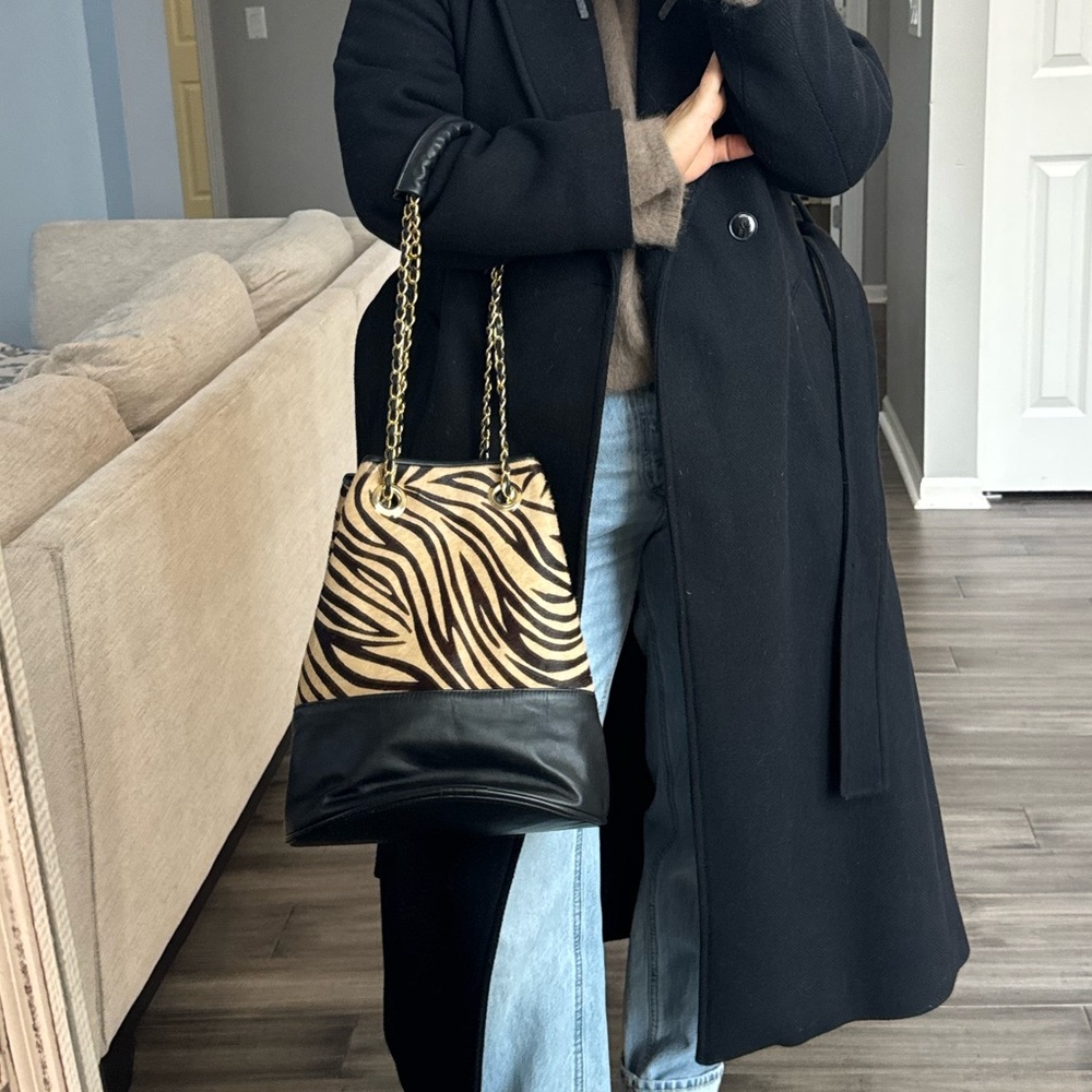 Animal Zebra Print Women's Bag